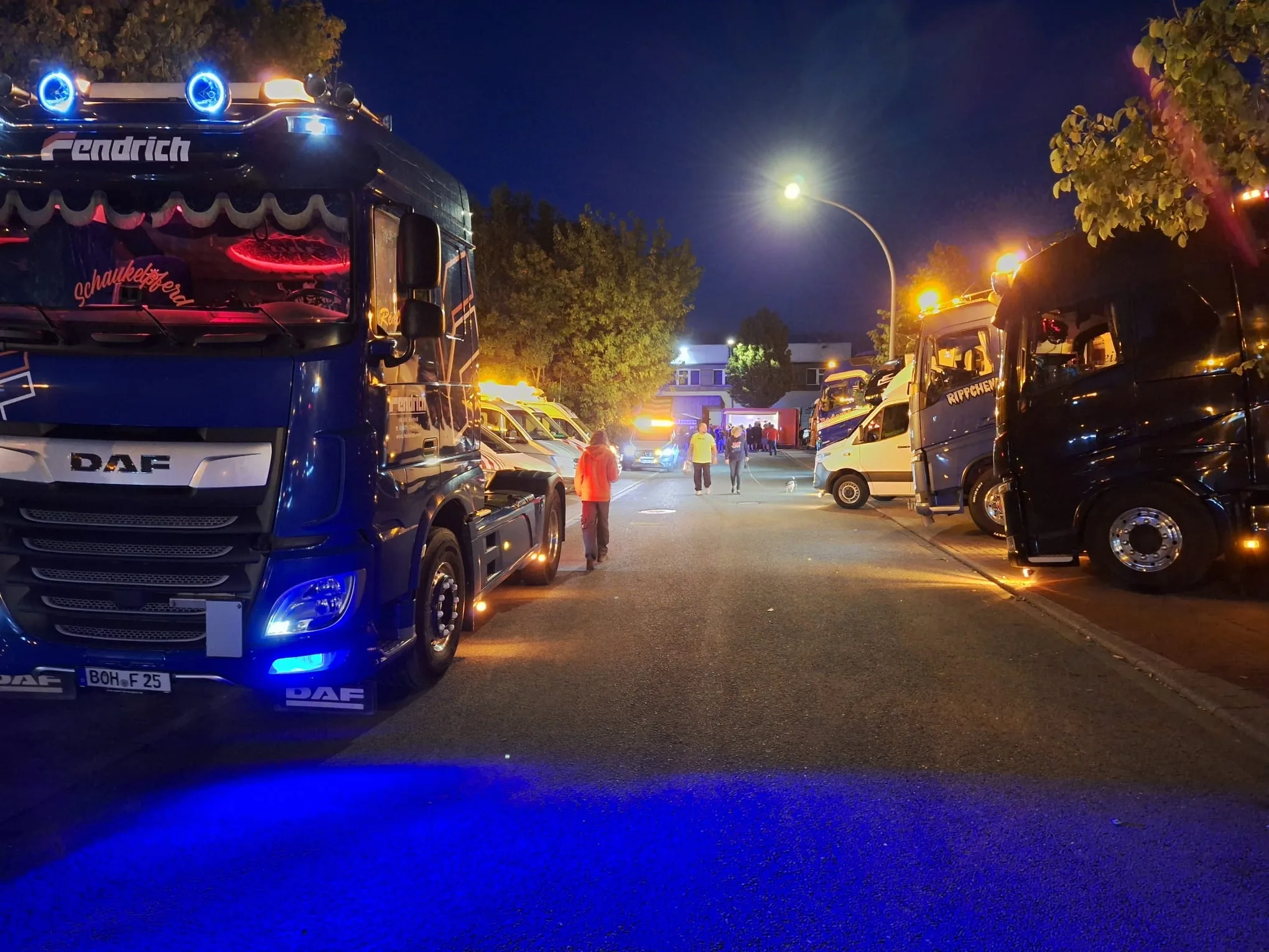 LKW bei der Veranstaltung Highway Heroes Heiden 2025