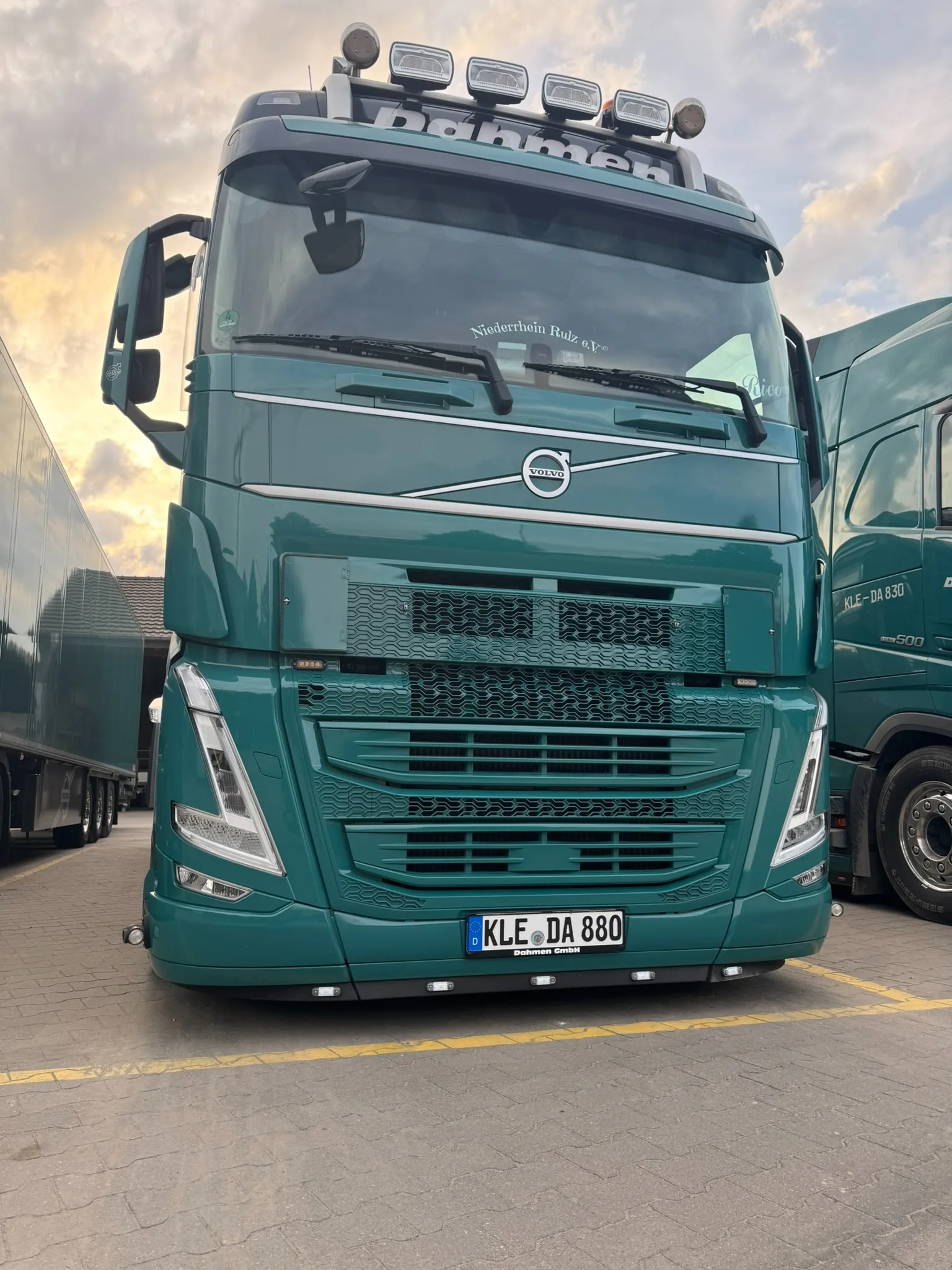 LKW bei der Veranstaltung Highway Heros Heiden 2025