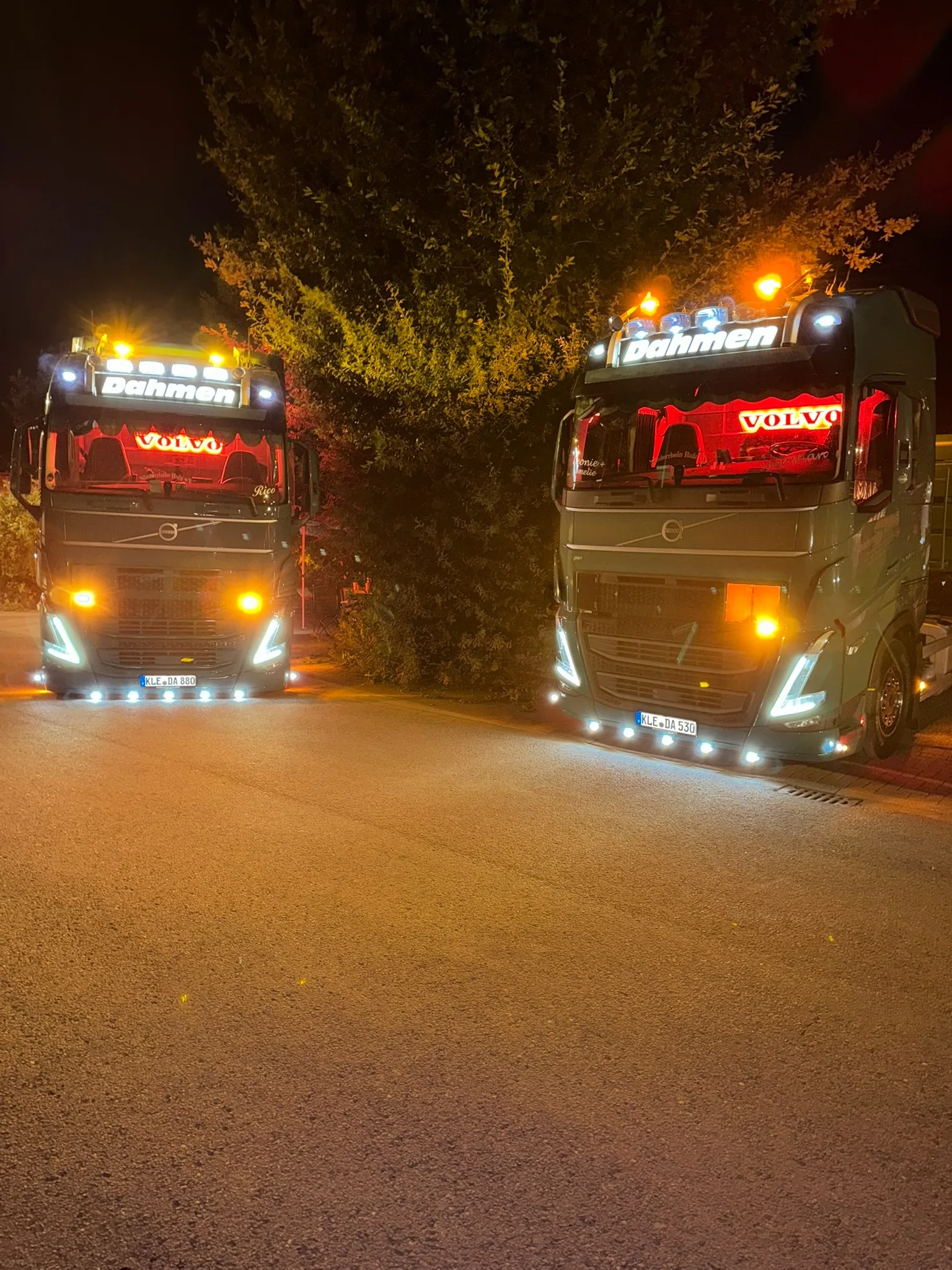 LKW auf dem Highway Heroes Event 2025 in Heiden, präsentiert von LKW-Freunde Niederrhein