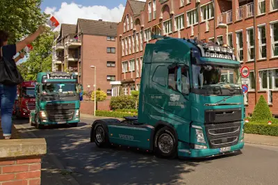 LKW auf dem Event im Wunderland Kalkar 2025 wir waren dabei LKW-Freunde Niederrhein